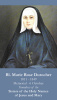 Blessed Marie Rose Durocher Prayer Card-FOUNDER OF TEACHING ORDER OF NUNS